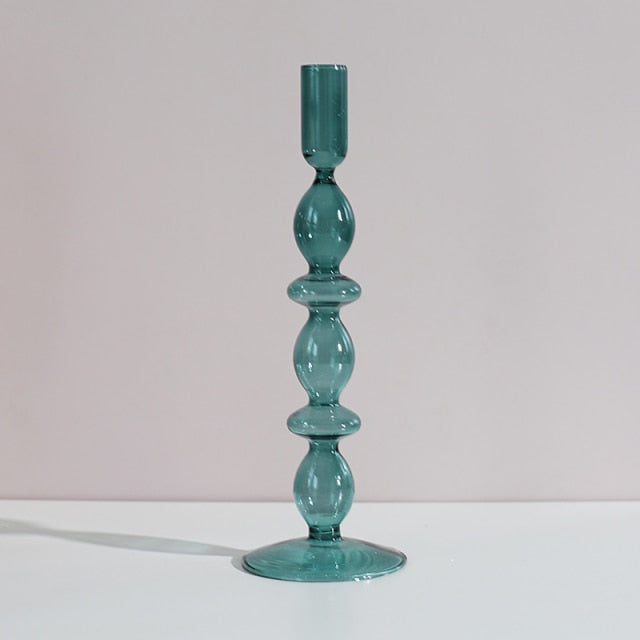 Nordic Glass Candle Holders