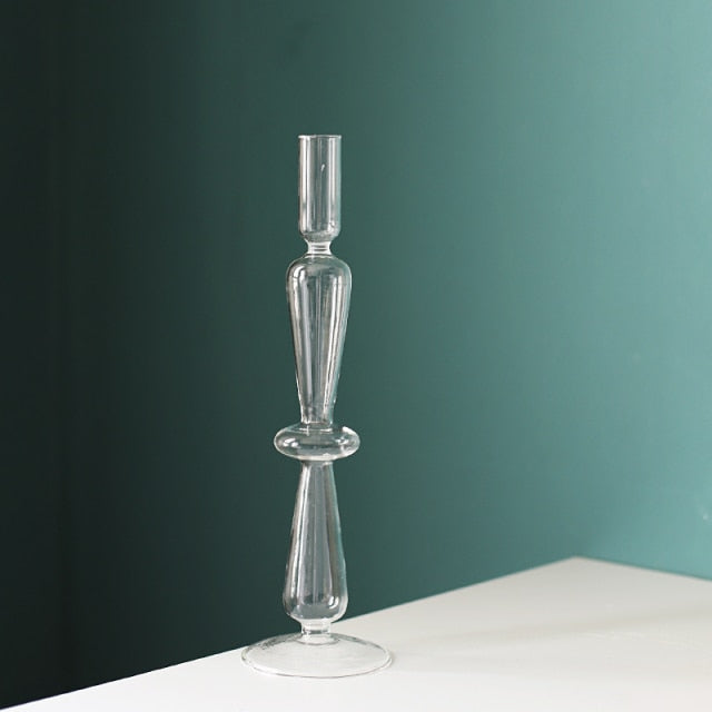 Nordic Glass Candle Holders