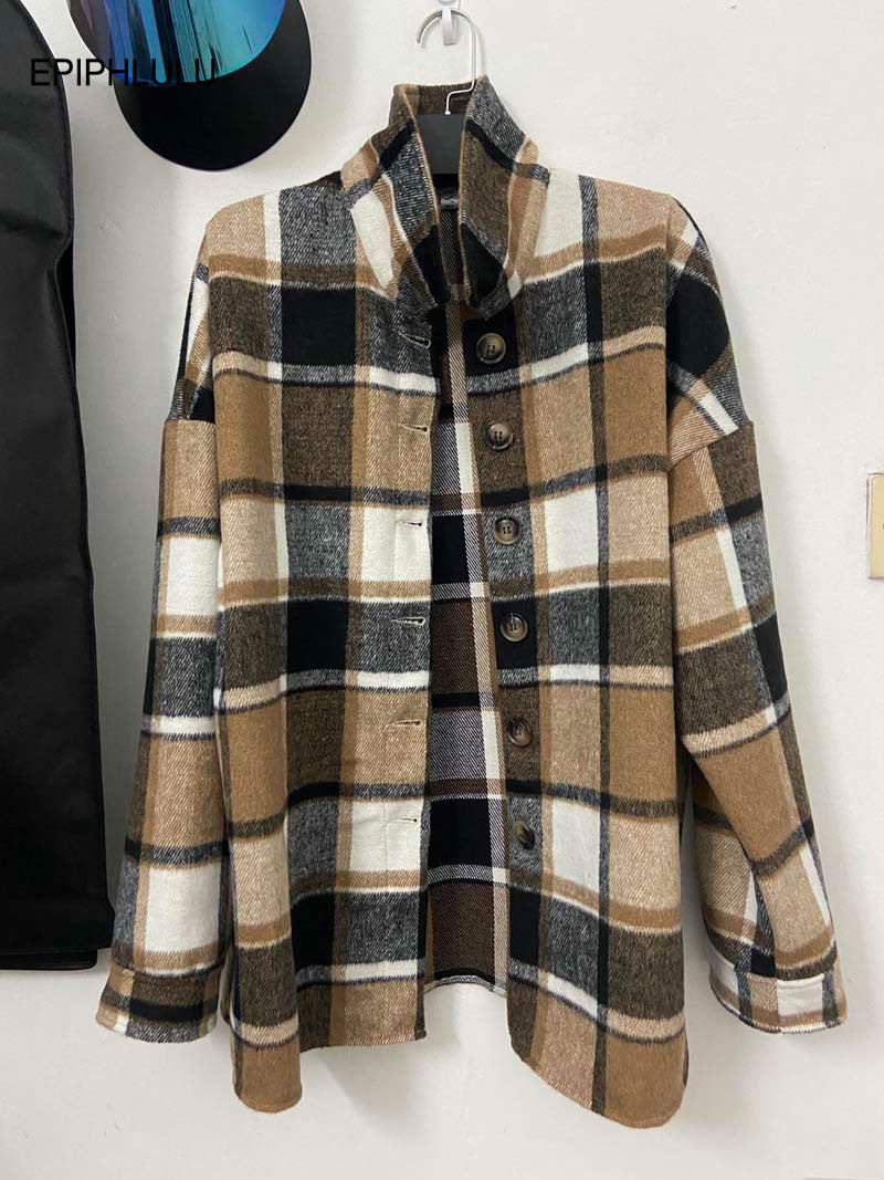 Oversized Plaid Shacket