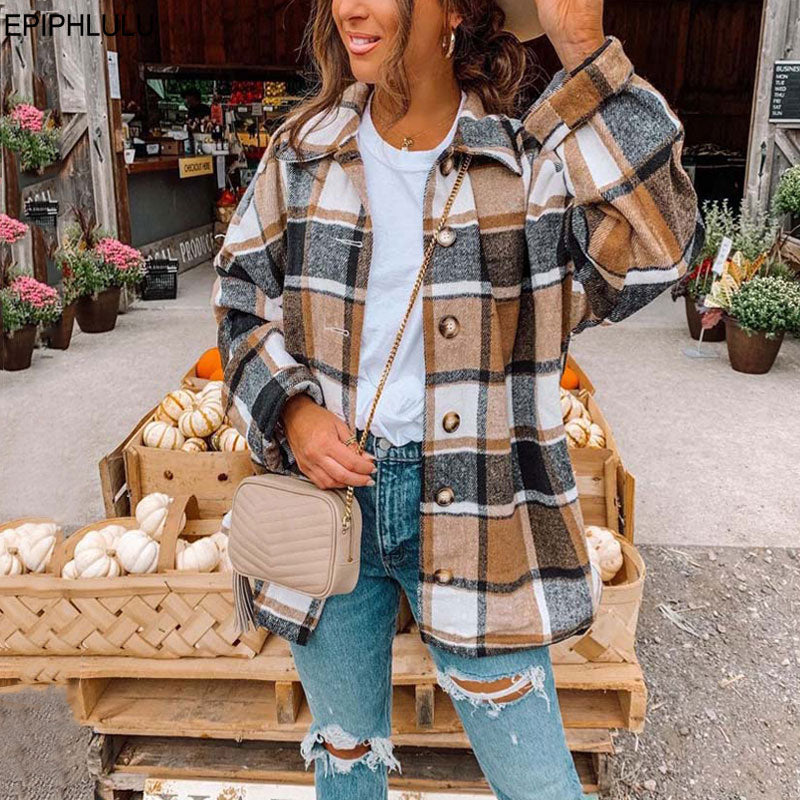 Oversized Plaid Shacket